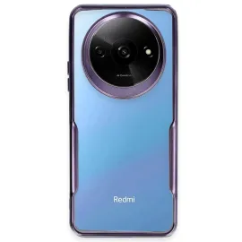 Newface Xiaomi Redmi A3 4G Kılıf Boyi Silikon Kapak - Derin Mor