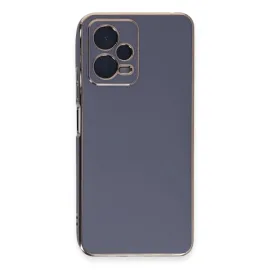 Newface Xiaomi Redmi Note 12 Pro Plus Kılıf Volet Silikon - Mavi