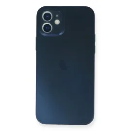 Newface Iphone 12 Kılıf Pp Ultra İnce Kapak - Mavi