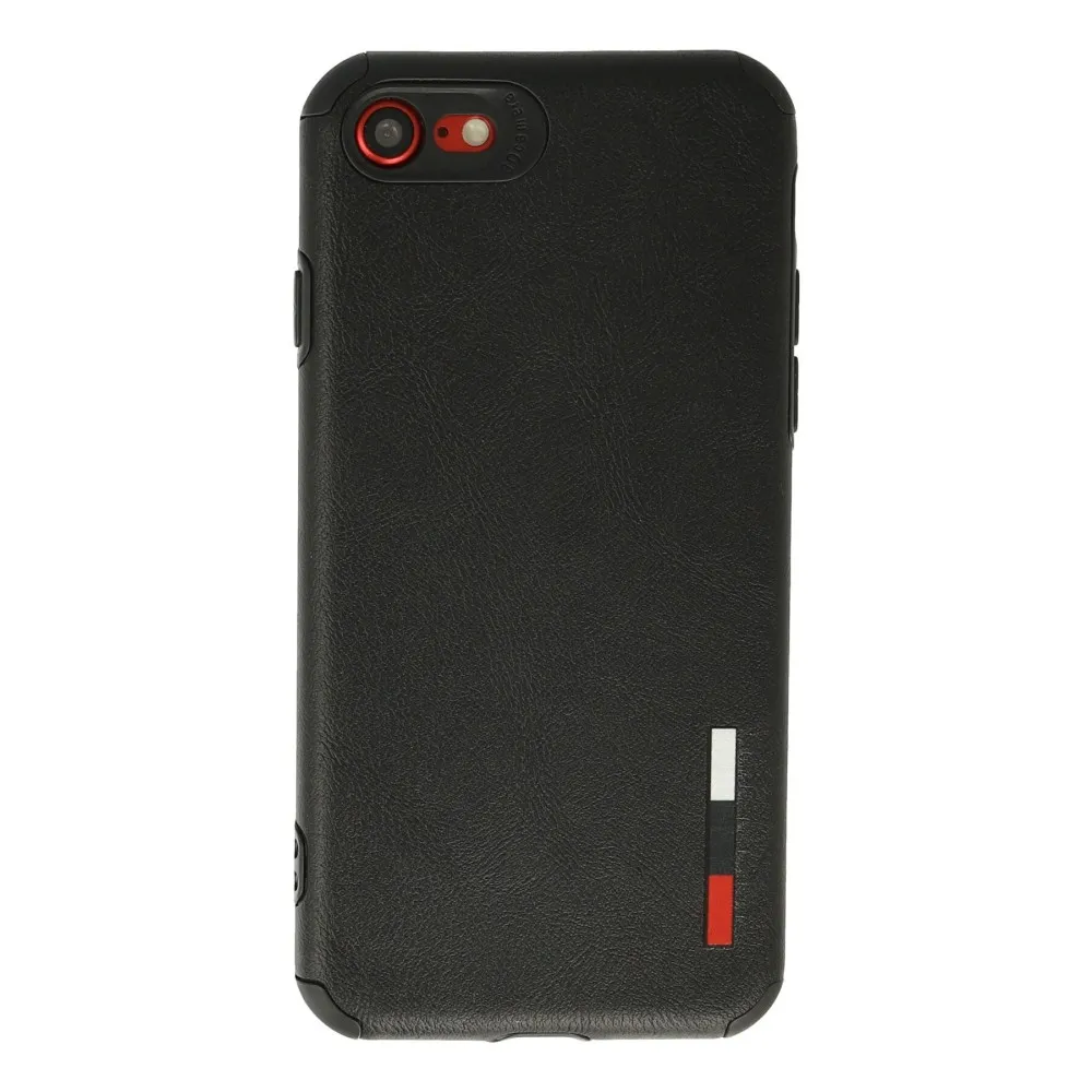 Newface Iphone 7 Kılıf Loop Deri Silikon - Siyah