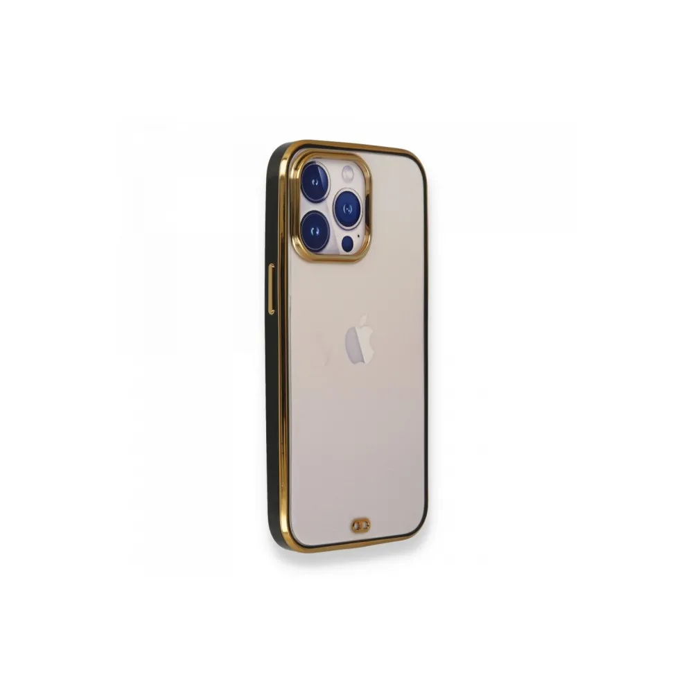 Newface Iphone 13 Pro Kılıf Liva Silikon - Siyah