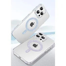 Joko Apple Iphone 15 Pro Move Taşlı Magsafe Kapak - Siyah