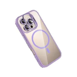 Joko Apple Iphone 16 Pro Max Remim Lensli Magsafe Standlı Kapak - Lila