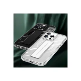 Joko Iphone 16 Kılıf Alfa Magsafe Standlı Kapak - Şeffaf