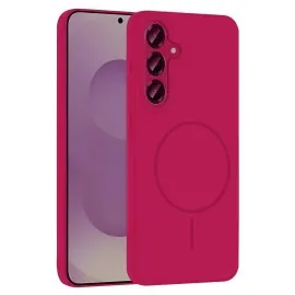 Joko Samsung Galaxy S23 Fe Kılıf Jully Magsafe Kapak - Fuşya