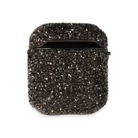 Newface Airpods Pro 2 (2.nesil) Mira Taşlı Kılıf - Siyah