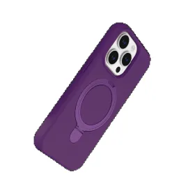 Newface Apple Iphone 14 Pro Max Regal Magsafe Standlı Kapak - Derin Mor