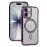 Newface Apple Iphone 17 Joke Simli Magneticsafe Kılıf - Derin Mor