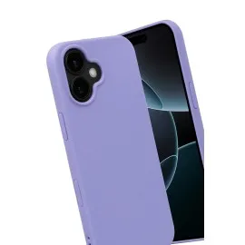 Newface Apple Iphone 17 Nano Içi Kadife Silikon - Lila