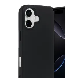 Newface Apple Iphone 17 Nano Içi Kadife Silikon - Siyah