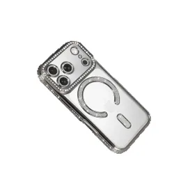 Newface Apple Iphone 17 Pro Joke Simli Magneticsafe Kılıf - Gümüş