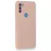 Newface General Mobile Gm 21 Plus Kılıf Nano Içi Kadife Silikon - Pudra