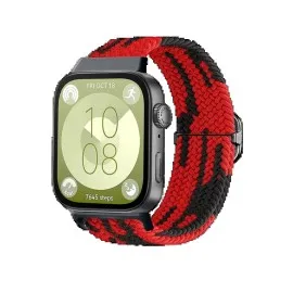 Newface Huawei Fit 4 Star Kordon - Kırmızı-Siyah