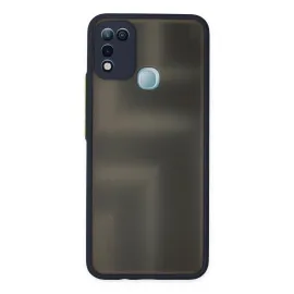 Newface İnfinix Hot 10 Play Kılıf Montreal Silikon Kapak - Lacivert