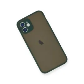 Newface Iphone 12 Mini Kılıf Montreal Silikon Kapak - Yeşil