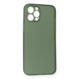 Newface Iphone 12 Pro Kılıf Pp Ultra İnce Kapak - Yeşil