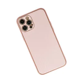 Newface Iphone 12 Pro Max Kılıf Coco Karbon Silikon - Pembe
