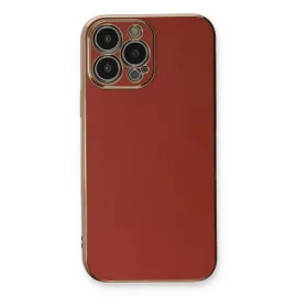 Newface Iphone 13 Pro Max Kılıf Volet Silikon - Kırmızı