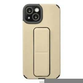 Newface Iphone 14 Plus Kılıf Mega Standlı Silikon - Gold