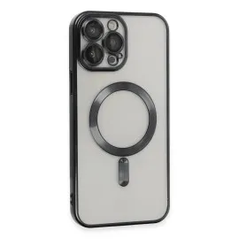 Newface Iphone 15 Pro Kılıf Kross Magneticsafe Kapak - Siyah