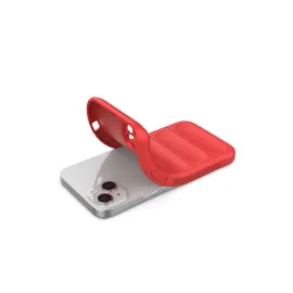 Newface Iphone 16 Plus Kılıf Optimum Silikon - Kırmızı