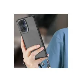 Newface Realme C55 Kılıf Elegant Kapak - Siyah