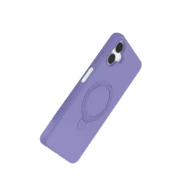 Newface Samsung Galaxy A06 Regal Magsafe Standlı Kapak - Lila