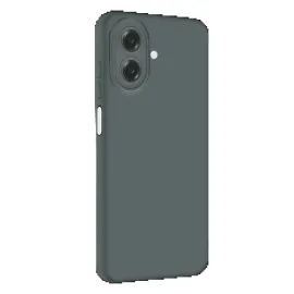 Newface Samsung Galaxy A07 4G Nano Içi Kadife Silikon - Gri