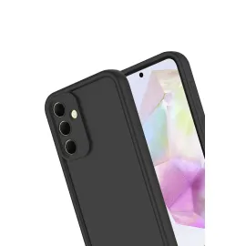 Newface Samsung Galaxy A17 5G Viera Silikon - Siyah