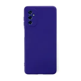 Newface Samsung Galaxy M52 5G Kılıf Nano Içi Kadife Silikon - Mor