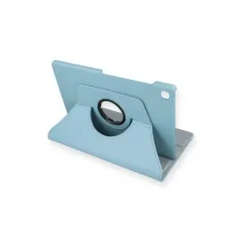 Newface Samsung Galaxy P610 Tab S6 Lite 10.4 Kılıf 360 Tablet Deri Kılıf - Turkuaz