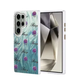 Newface Samsung Galaxy S24 Ultra Kılıf Blade Aynalı Desenli Kapak - Desen 9