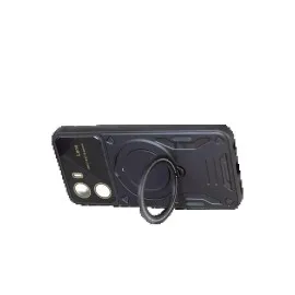 Newface Vivo Y16 Kılıf Joy Lens Standlı Kapak - Siyah
