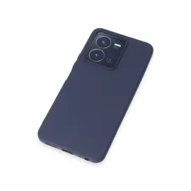 Newface Vivo Y35 Kılıf First Silikon - Lacivert