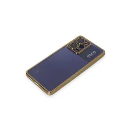 Newface Xiaomi Poco X5 Pro 5G Kılıf Razer Lensli Silikon - Gold