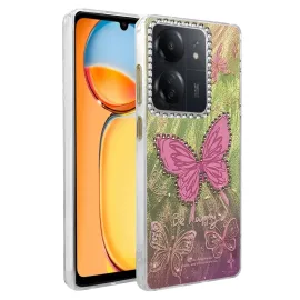 Newface Xiaomi Redmi 13C Kılıf Blade Aynalı Desenli Kapak - Desen 5