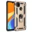 Newface Xiaomi Redmi 9C Kılıf Sofya Yüzüklü Silikon Kapak - Gold