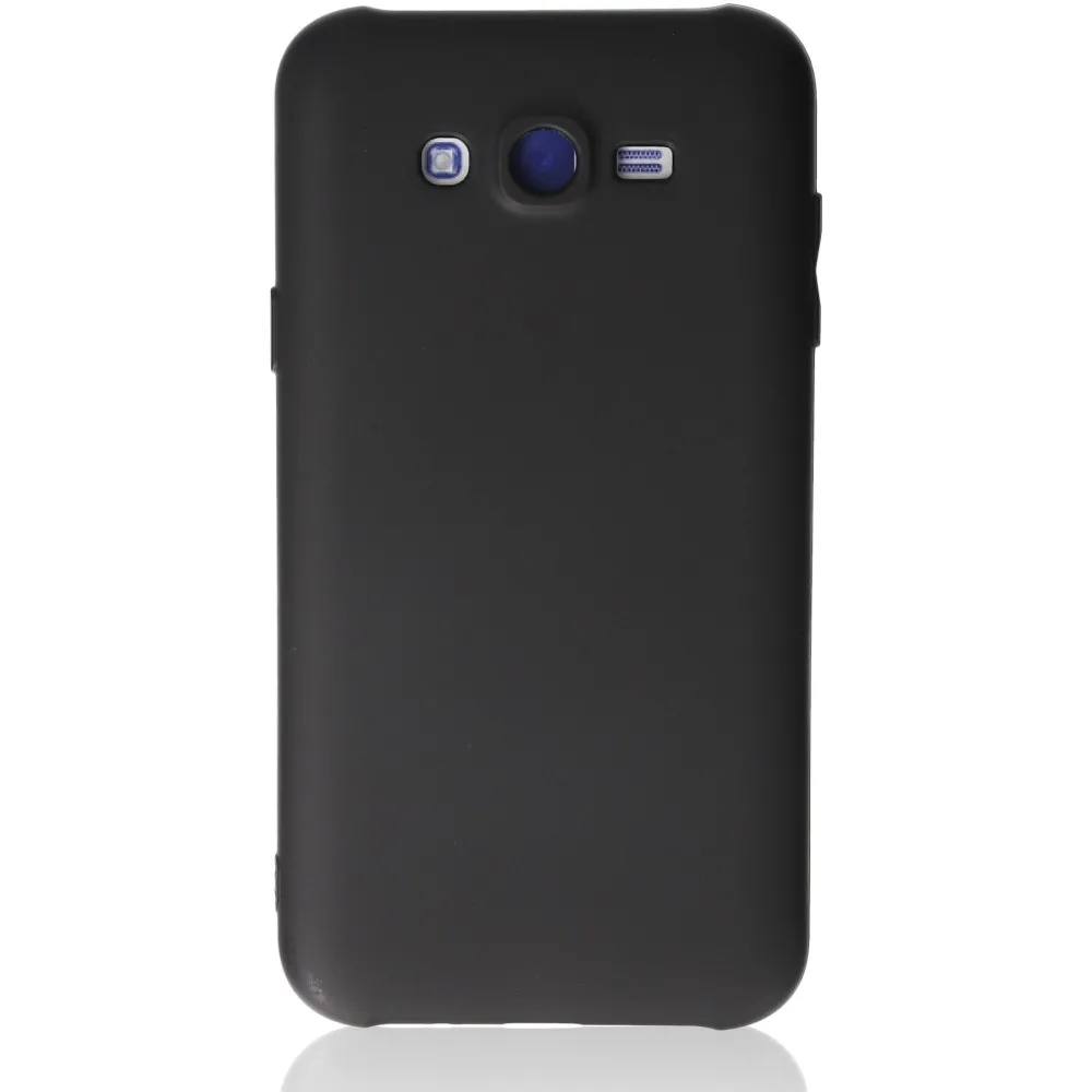 Newface Samsung Galaxy J7 Kılıf First Silikon - Siyah