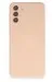 Newface Samsung Galaxy S21 Plus Kılıf Nano Içi Kadife  Silikon - Pudra