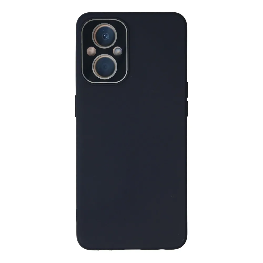 Newface Oppo A96 Kılıf Lansman Glass Kapak - Lacivert