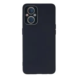 Newface Oppo A96 Kılıf Lansman Glass Kapak - Lacivert