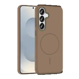 Joko Samsung Galaxy S25 Broş Magsafe Kapak - Çöl Titanyum