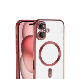 Newface Apple Iphone 17 Kross Magneticsafe Kapak - Kırmızı