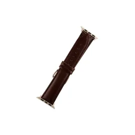 Newface Apple Watch 42mm NL26 Deri Kordon - Kahverengi