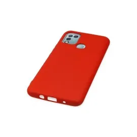 Newface İnfinix Hot 10 Play Kılıf Nano Içi Kadife  Silikon - Kırmızı
