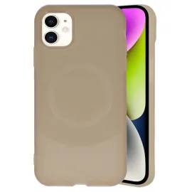 Newface Iphone 11 Kılıf Maya Karbon Kapak - Kahverengi