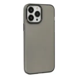 Newface Iphone 13 Pro Max Kılıf Modos Metal Kapak - Siyah