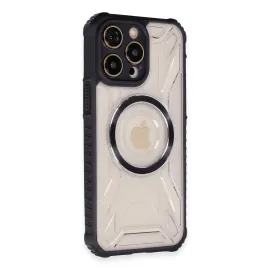 Newface Iphone 13 Pro Max Kılıf Prag Magneticsafe Kapak - Siyah