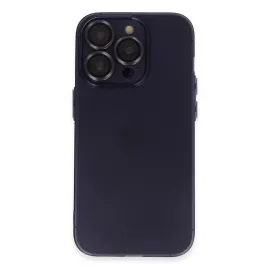 Newface Iphone 14 Pro Max Kılıf Luko Lens Silikon - Siyah