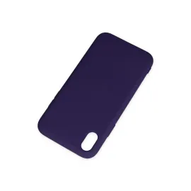 Newface Iphone Xr Kılıf Nano Içi Kadife Silikon - Mor